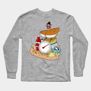 Eat bread every day Long Sleeve T-Shirt